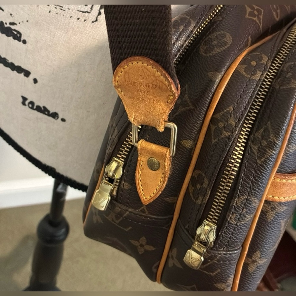 LOUIS VUITTON MONOGRAM REPORTER MESSENGER PM CROSSBODY UNISEX BAG - Picture 14 of 16